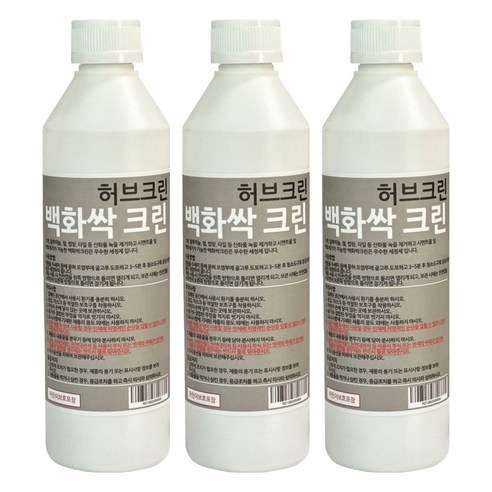 허브크린 백화싹 크린, 3개, 500ml