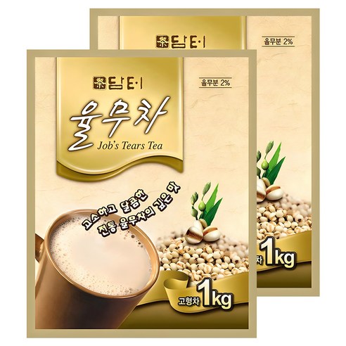 담터 율무차 1kg /자판기용.국산차, 1개입, 2개