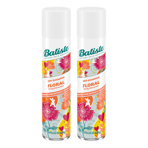 바티스트 드라이샴푸 플로랄향, 200ml, 2개