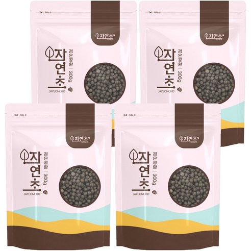 자연초 검은콩환, 4개, 300g