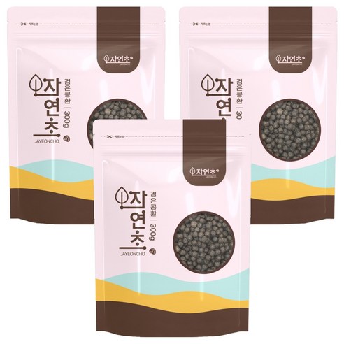 자연초 검은콩환, 3개, 300g