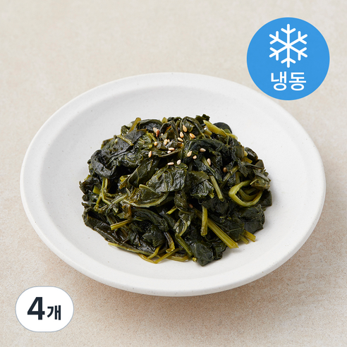 모두의집밥 건취나물 (냉동), 100g, 4개