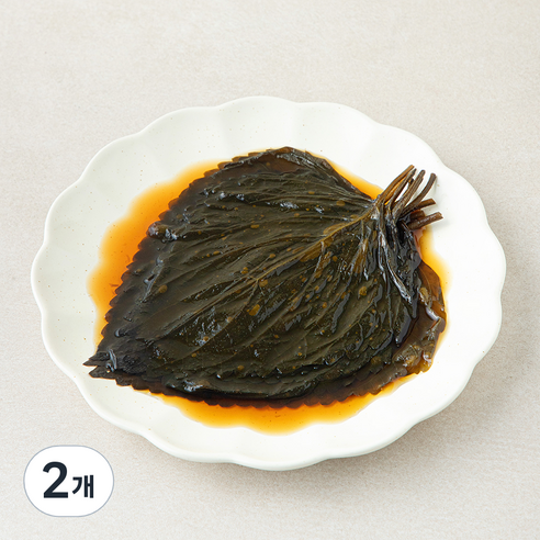 오늘의밥상 간장깻잎지, 350g, 2개