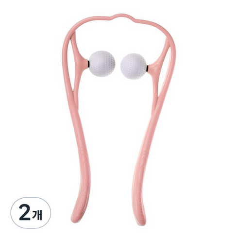 지친 목과 어깨에 선사하는 핑크빛 힐링, 히든템 목 안마기