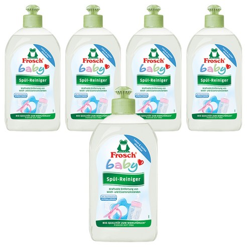 프로쉬 독일 베이비 젖병세정제, 500ml, 5개