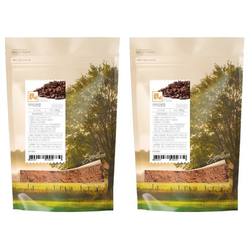 감성먹거리 카카오분말 800g, 1개입, 2개