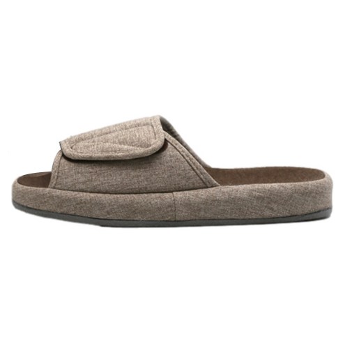 아날도바시니 발등 조절이 쉬운 거실화, BEIGE, 1개, FREE(270mm)