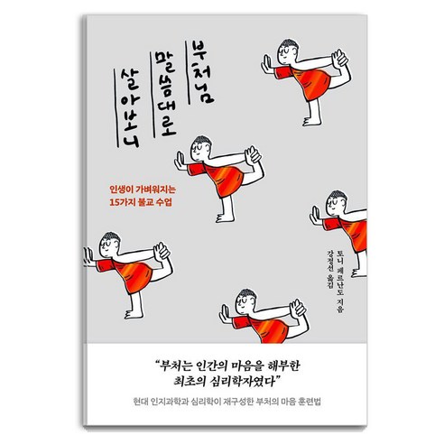 부처님 말씀대로 살아보니:인생이 가벼워지는 15가지 불교 수업