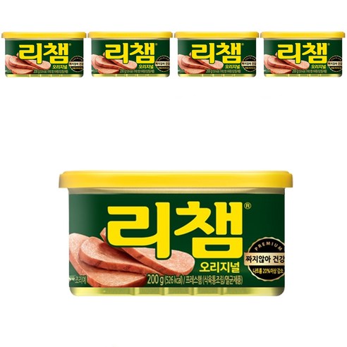 리챔 프리미엄, 200g, 5개
