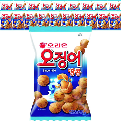 오리온 오징어 땅콩, 202g, 20개