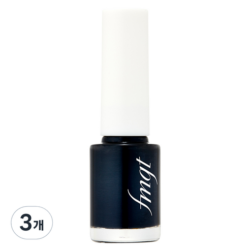 더페이스샵 fmgt 스타일 네일 7ml, 2BK 블랙 아메리카노, 3개