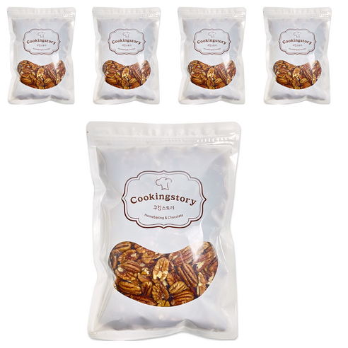 쿠킹스토리 피칸 반태, 200g, 5개