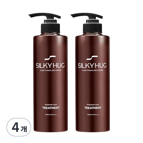 실키허그 극손상 단백질 헤어트리트먼트, 500ml, 4개