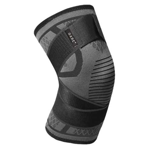 캐어 테이핑 압박 무릎 보호대 A타입 블랙, 1개