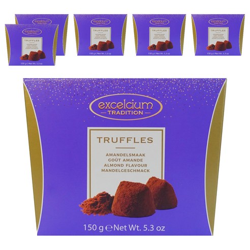 햄릿 엑셀시움 트러플 초콜릿 아몬드향, 150g, 6개