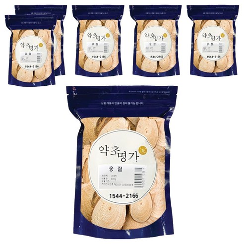 약초명가 송절 소나무 껍질 국내산, 300g, 6개