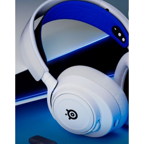 스틸시리즈 Arctis Nova 7P Wireless 무선 게이밍 헤드셋, Arctis Nova 7P Wireless White/61561, White