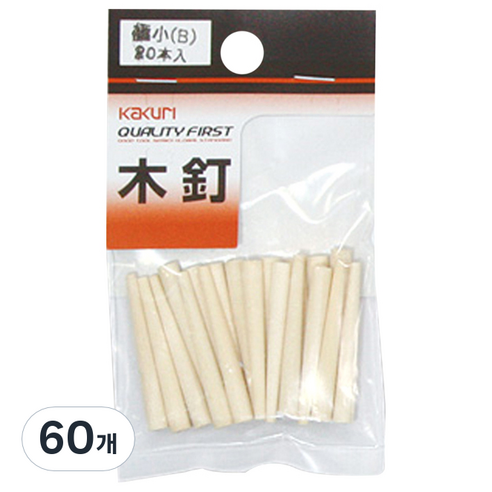가쿠리 나무못 Extra Small B 35mm 54116, 60개
