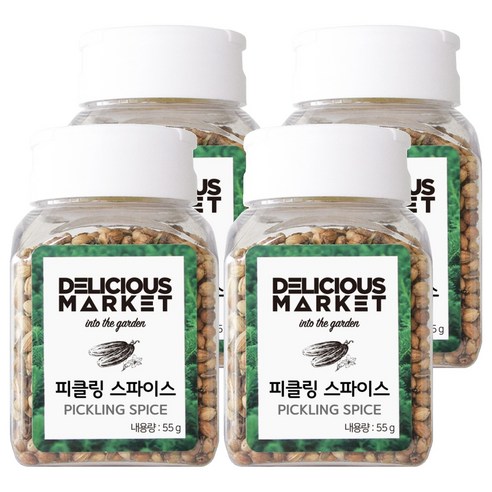 목화 피클링스파이스, 55g, 4개