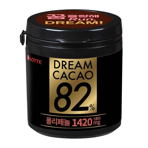 롯데웰푸드 드림카카오 82%, 86g, 1개