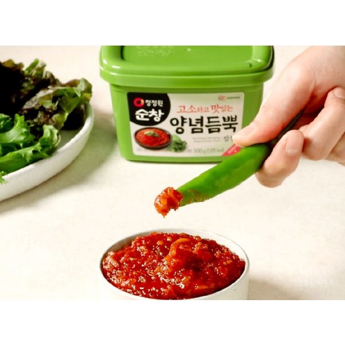 맛과 편리함을 한 번에! 청정원 순창 양념듬뿍 쌈장으로 밥상 고민 끝!