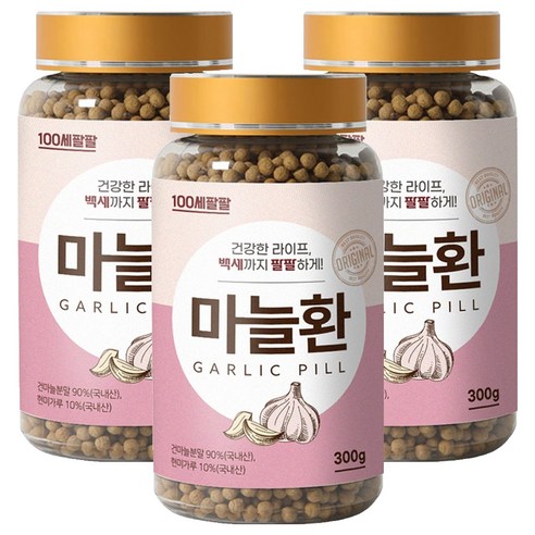 백세팔팔 마늘환, 300g, 3개