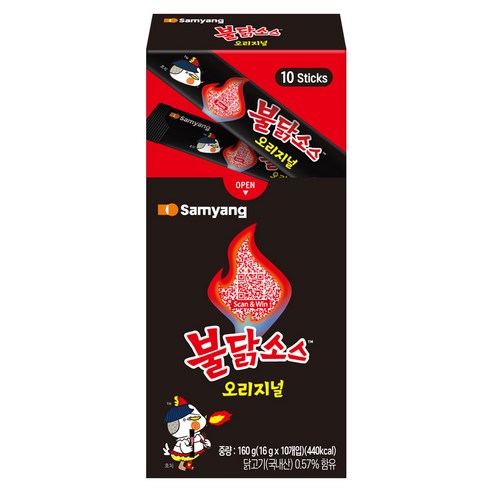 불닭 삼양 스틱 소스, 16g, 1개