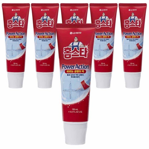 홈스타파워액션 바르는 곰팡이 싹 세정제, 150ml, 6개
