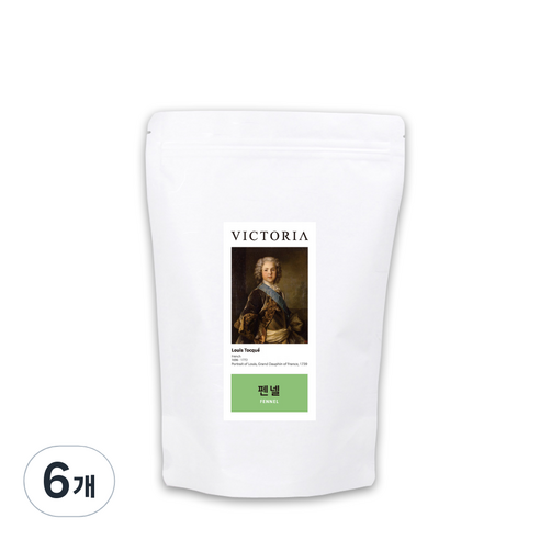 빅토리아 펜넬 티백, 1g, 30개입, 6개