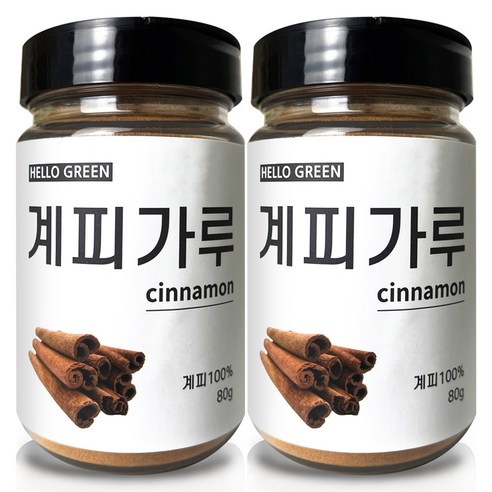 헬로우그린 베트남 계피 가루 80g(통), 80g, 1개