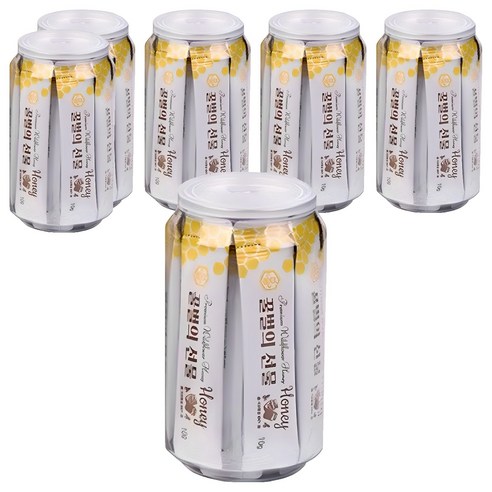 꿀벌의선물 벌꿀스틱 20p, 200g, 6개
