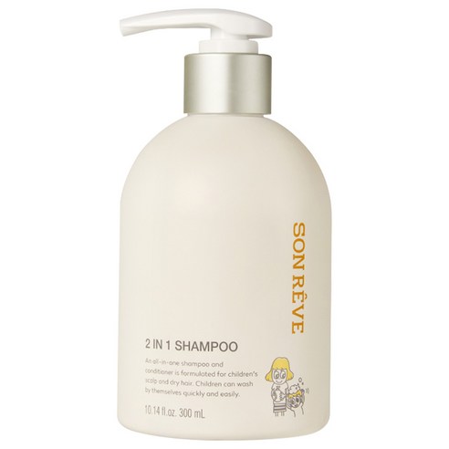 쏭레브 키즈 샴푸 2 in 1 달콤한 사탕향, 300ml, 1개