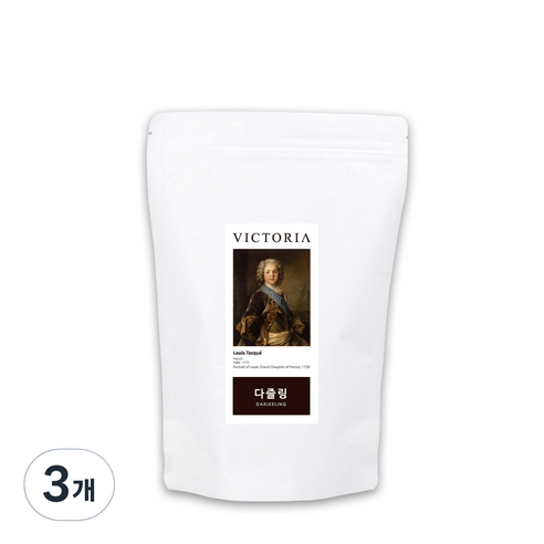빅토리아 다즐링 티백, 1g, 30개입, 3개