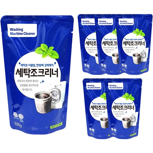 플로이 세탁조 크리너, 500g, 6개