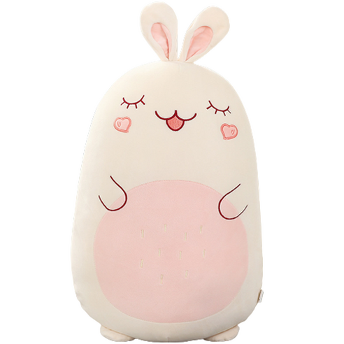 네이처타임즈 동글 캐릭터 인형 토끼, 45cm, 혼합색상