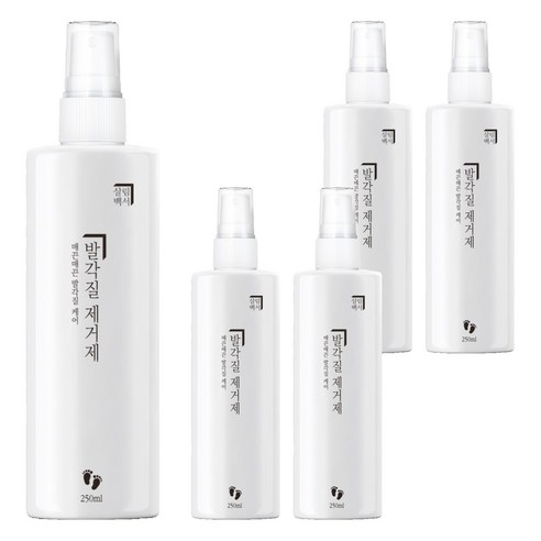 살림백서 뿌리는 발각질 제거제 250ml, 1개입, 5개
