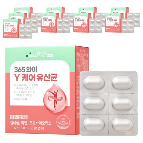 이너랩 365 와이케어 유산균, 30정, 10개