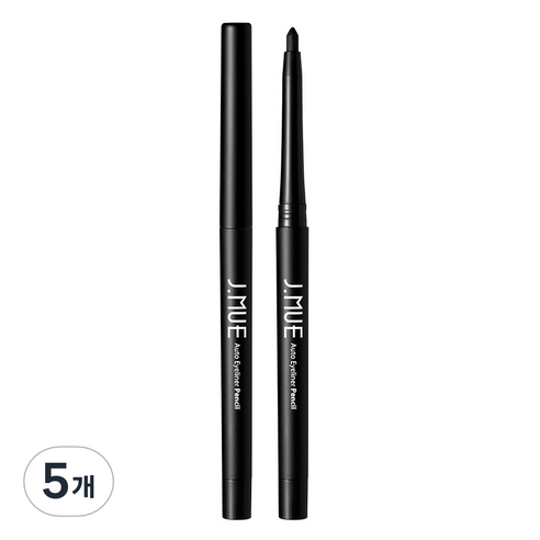 제이뮤 오토 아이라이너 펜슬 0.35g, 5개
