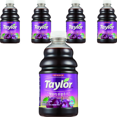 테일러 푸룬 주스, 946ml, 5개