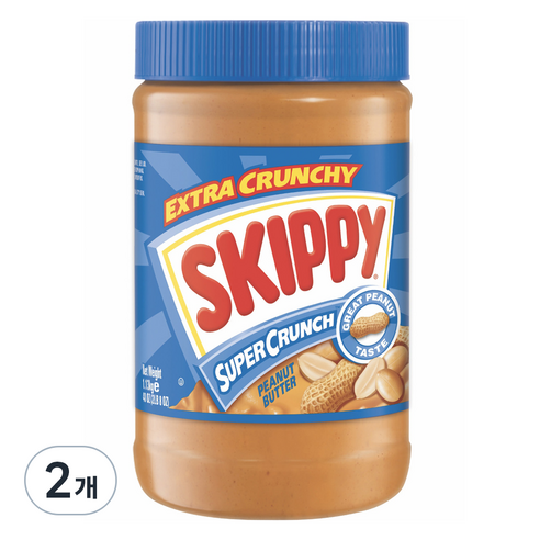 스키피 수퍼크런치 땅콩버터, 1.13kg, 1개