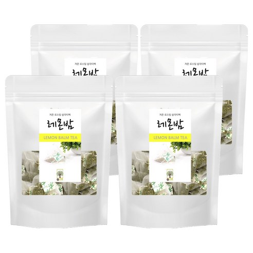 숲으로허브 레몬밤 삼각티백, 0.7g, 100개입, 4개