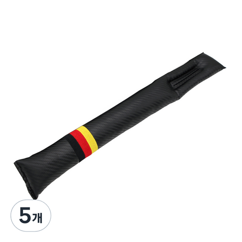 엠노블 차량용 카본룩 틈새쿠션, 카본룩 + 독일, 5개