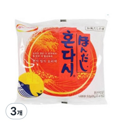 혼다시 조미료, 120g, 4개