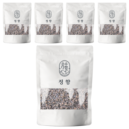 순수다함 정향, 100g, 5개