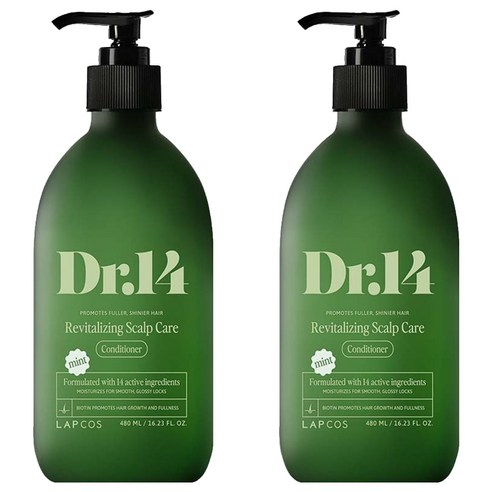 랩코스 닥터포틴 리바이탈라이징 스칼프 케어 컨디셔너, 2개, 480ml