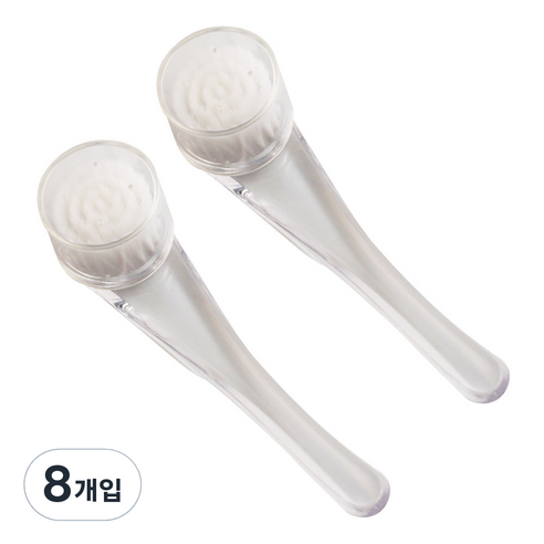 세븐스타 모공브러쉬 세안솔, 8개, 투명