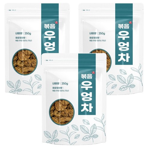 볶음 우엉차, 250g, 1개입, 3개