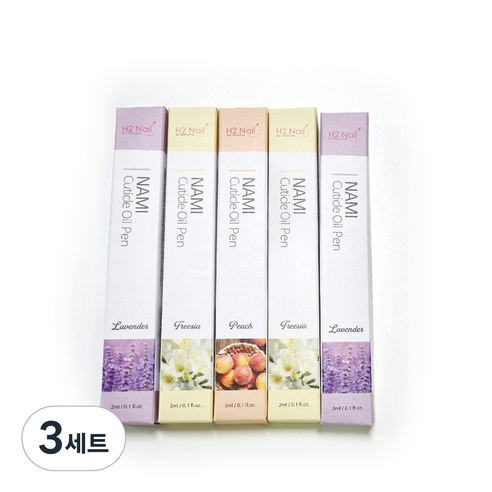 오일펜 5종 세트, 2ml, 3세트