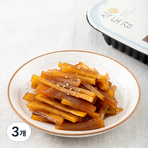 바다원 식도감 우엉조림, 200g, 3개