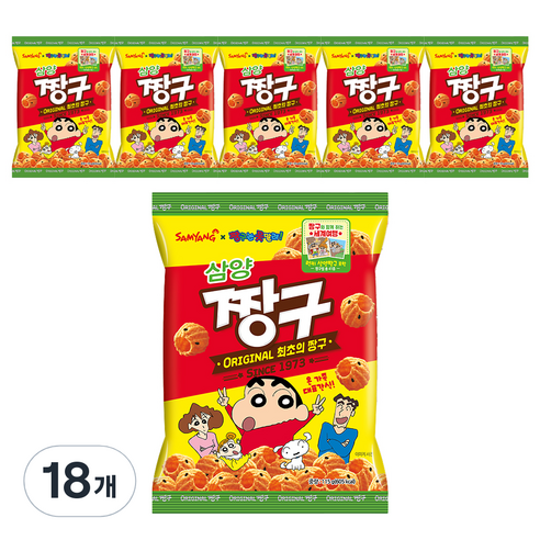 삼양 짱구, 115g, 18개